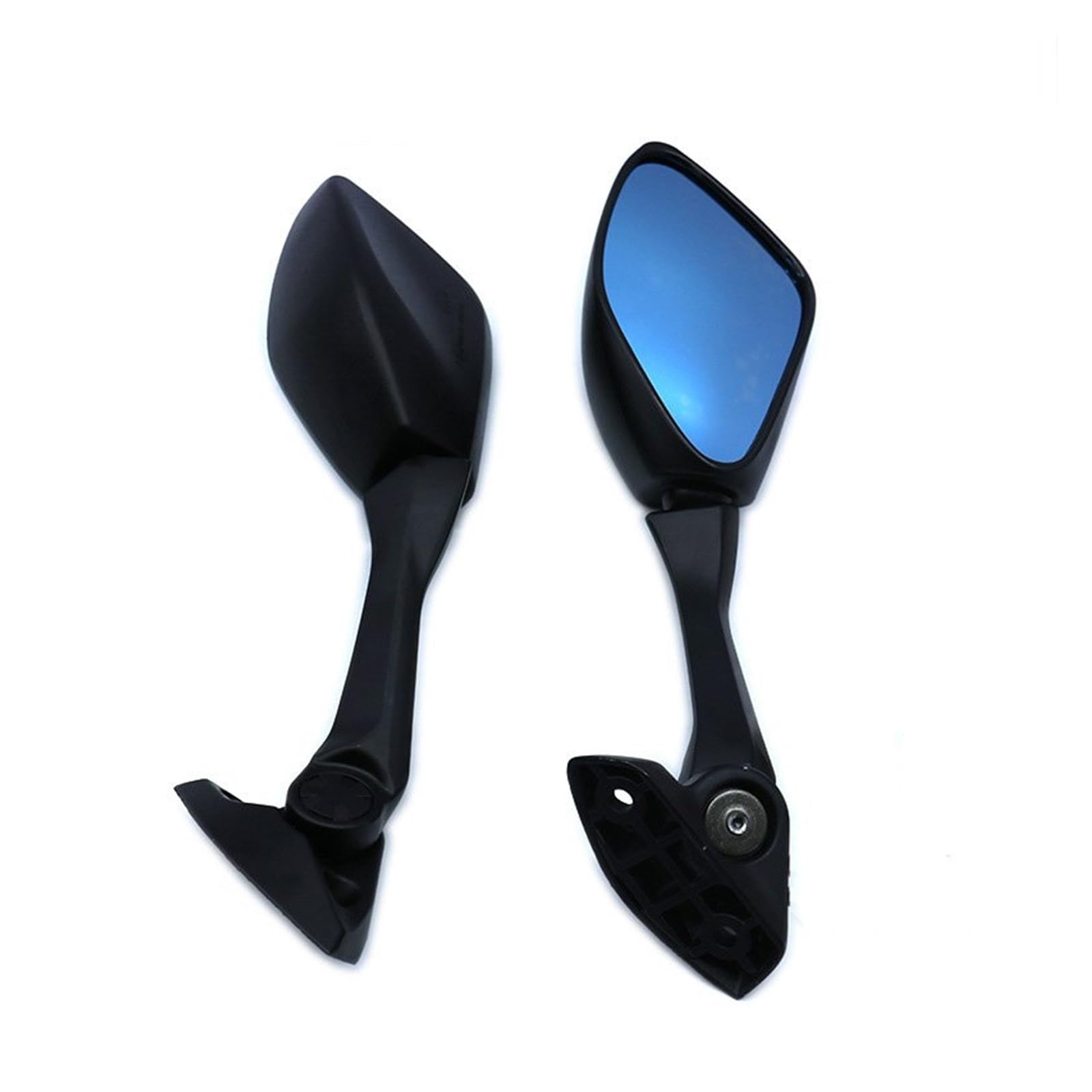 Motorrad Rückspiegel Für SUZUKI Für GIXXER Für SF150 Für GSX250R 2021 + Motorrad Spiegel Seite Spiegel(Blue) von Oxektgb