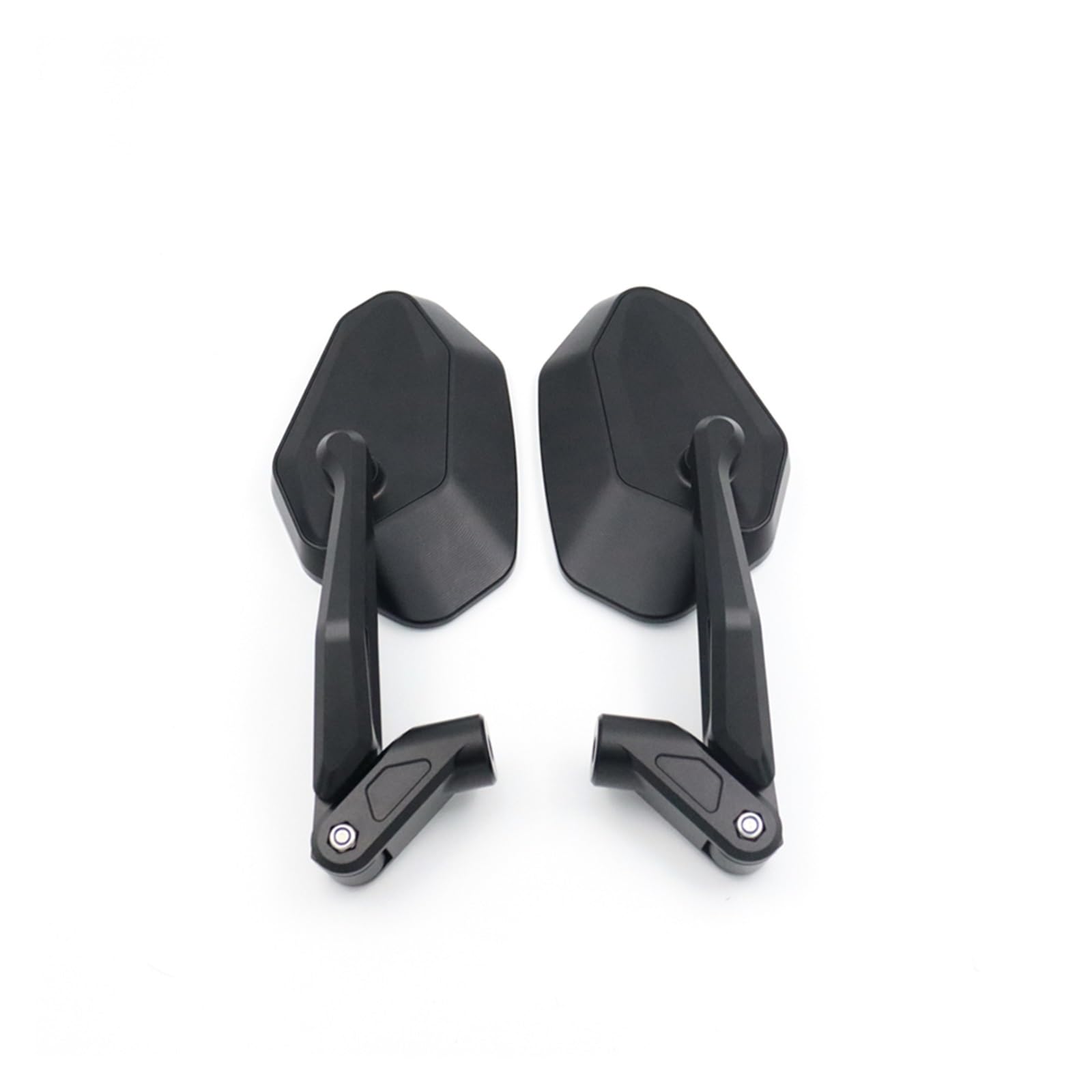 Motorrad Rückspiegel Für Suzuki Für VStrom DL800 Für V-Strom DL1000 Für V Strom DL650 1000 1050 Faltbarer Spiegel Aluminium-Seitenspiegel(Black) von Oxektgb