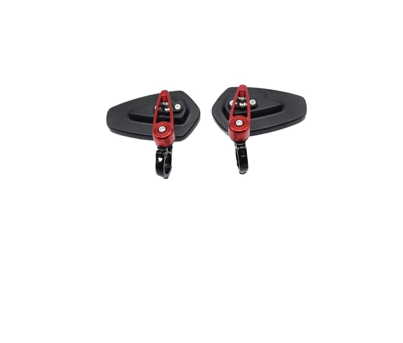 Motorrad Rückspiegel Für TRIUMRH 675 R 955i Für ROCKET III Für DAYTONA 600 650 675 Motorradzubehör Spiegel(Red) von Oxektgb