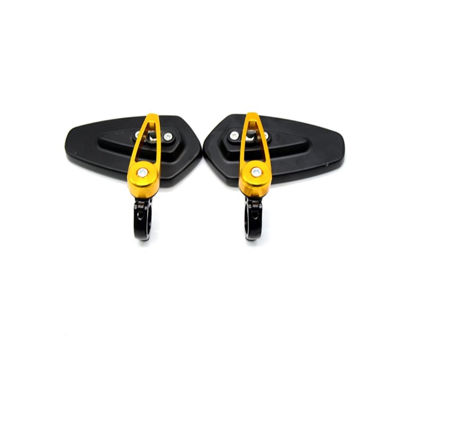 Motorrad Rückspiegel Für TRIUMRH 675 R 955i Für ROCKET III Für DAYTONA 600 650 675 Motorradzubehör Spiegel(Yellow) von Oxektgb