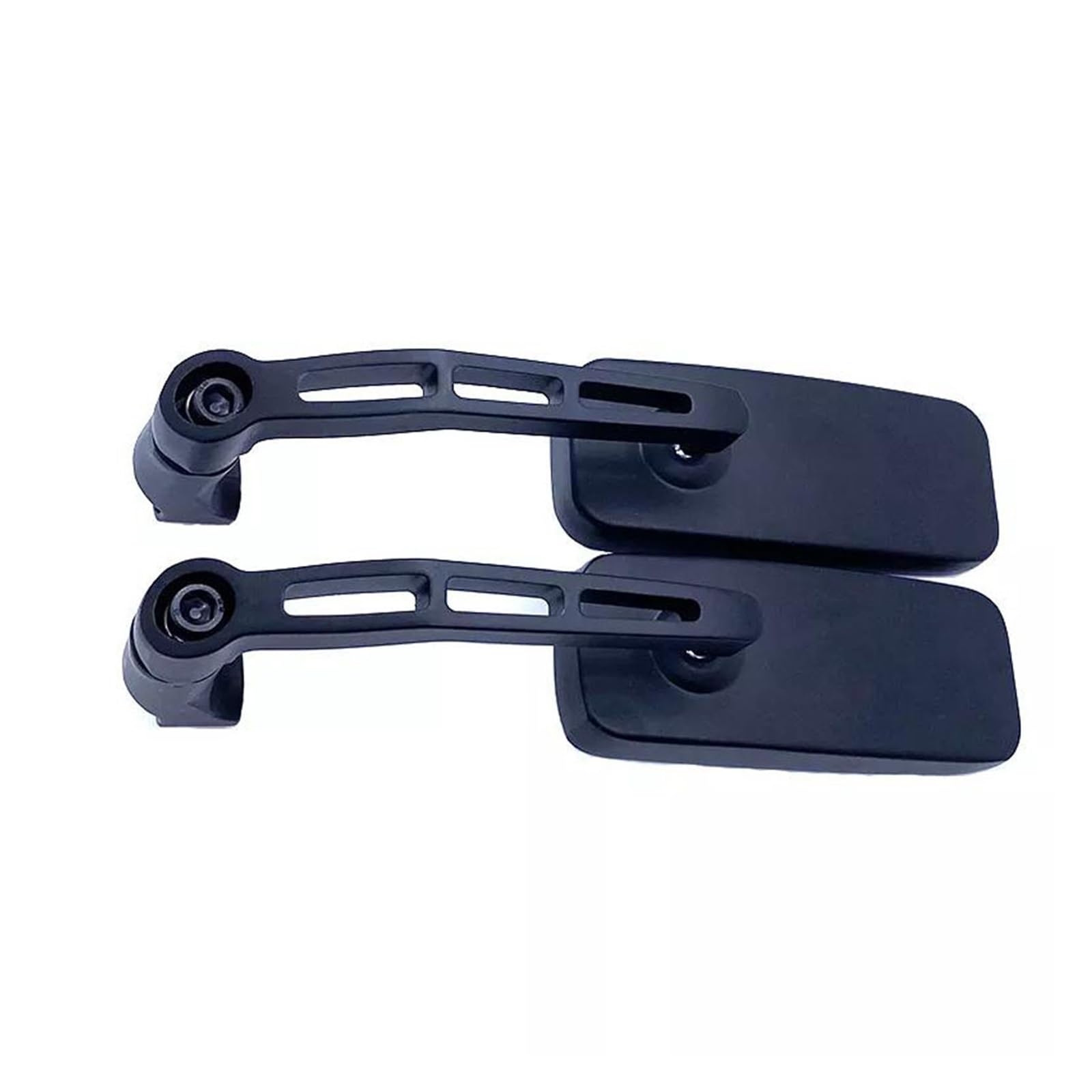 Motorrad Rückspiegel Universal 8mm 10mm Motorrad Rearview Außenspiegel Rückseite Konvexspiegel(Black) von Oxektgb