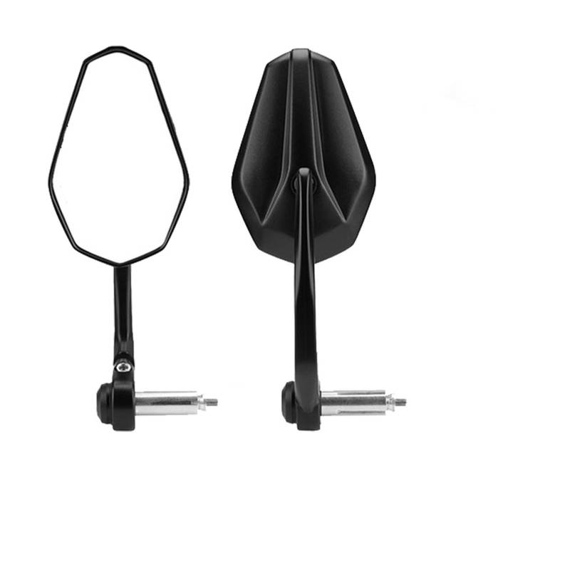 Motorrad Rückspiegel Universal Motorrad Lenkerendenspiegel 7/8" 22mm Rückspiegel(Bundle1) von Oxektgb