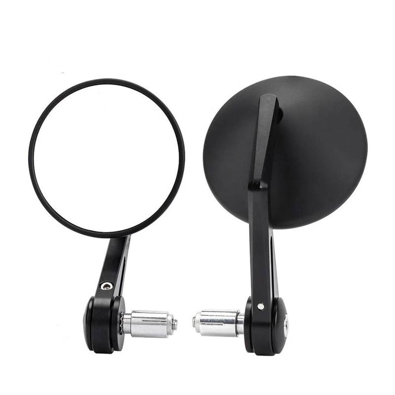 Motorrad Rückspiegel Universell passend für Lenkerspiegel für 7/8" (22 mm) Lenker mit Innenrohrdurchmessern zwischen 13 und 19 mm(No 2 mirror) von Oxektgb