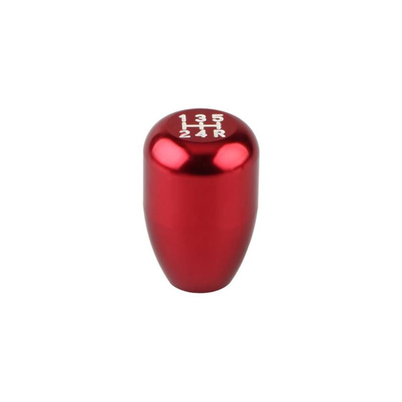 Schaltknäufe 5 Geschwindigkeit Aluminium Auto Getriebe Shifter Knob Manuelle Übertragung Schaltknauf Schalthebel Automatische Auto Schalthebel(Black) von Oxektgb