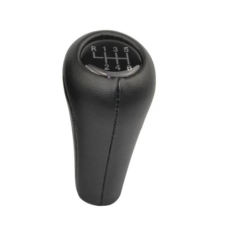 Schaltknäufe Für 1 3 5 6 Serie M3 M4 M5 X5 X6 E30 E32 E34 E36 E38 E39 E46 E53 E60 E63 Leder Schaltknauf Auto Schalthebel(6 Speed) von Oxektgb