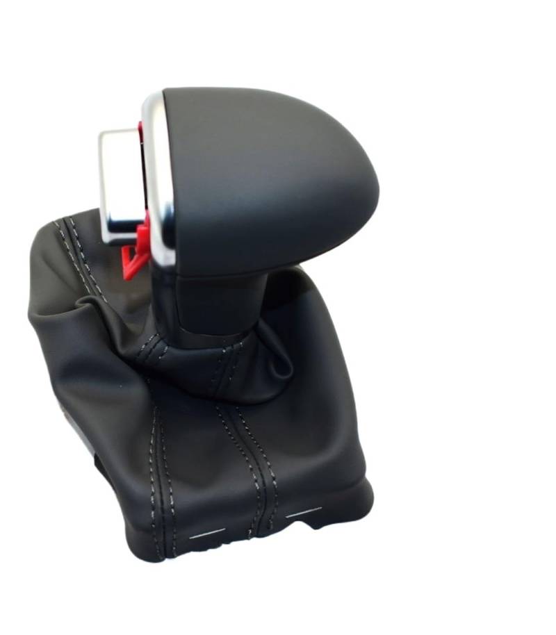 Schaltknäufe Für A6 A7 A3 A4 A5 A6 C6 Q5 2009 2010 2011 2012 2014 4G1 713 139 R Auto Leder Chrom Schaltknauf Schaltknäufe Auto Schalthebel(Black) von Oxektgb