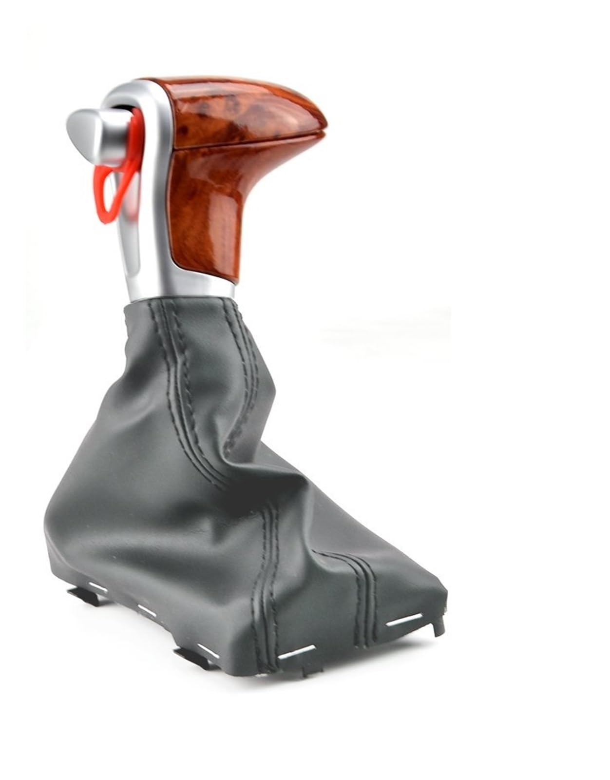 Schaltknäufe Für A6 A7 A3 A4 A5 A6 C6 Q5 2009 2010 2011 2012 2014 4G1 713 139 R Auto Leder Chrom Schaltknauf Schaltknäufe Auto Schalthebel(Wood Grain Gray) von Oxektgb