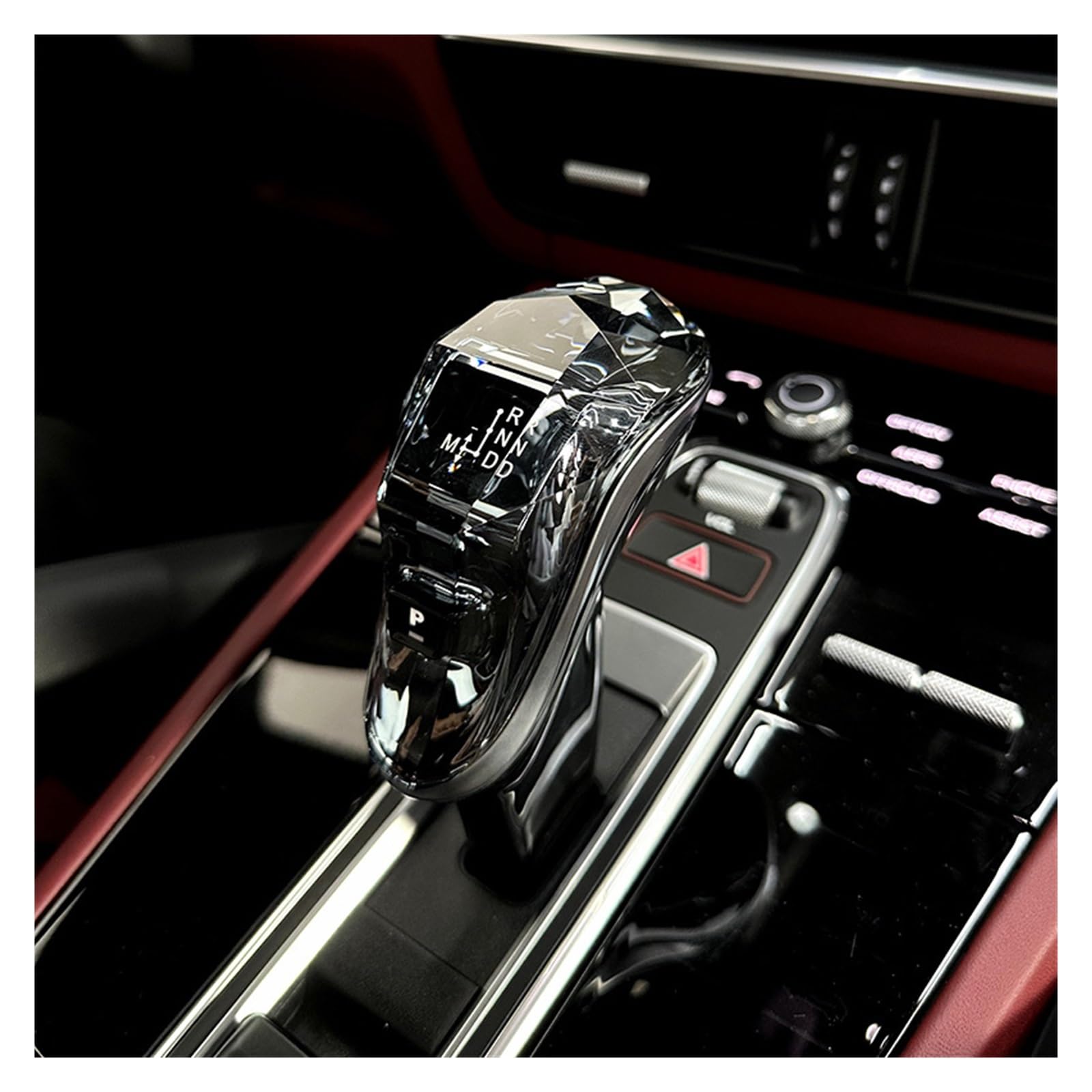Schaltknäufe Für Cayenne Für Coupé Für Turbo Für GTS Für Panamera Für Sport Für Shift Für Knob Crystal Gear Shift Hebelgriff Auto Schalthebel(Style2) von Oxektgb