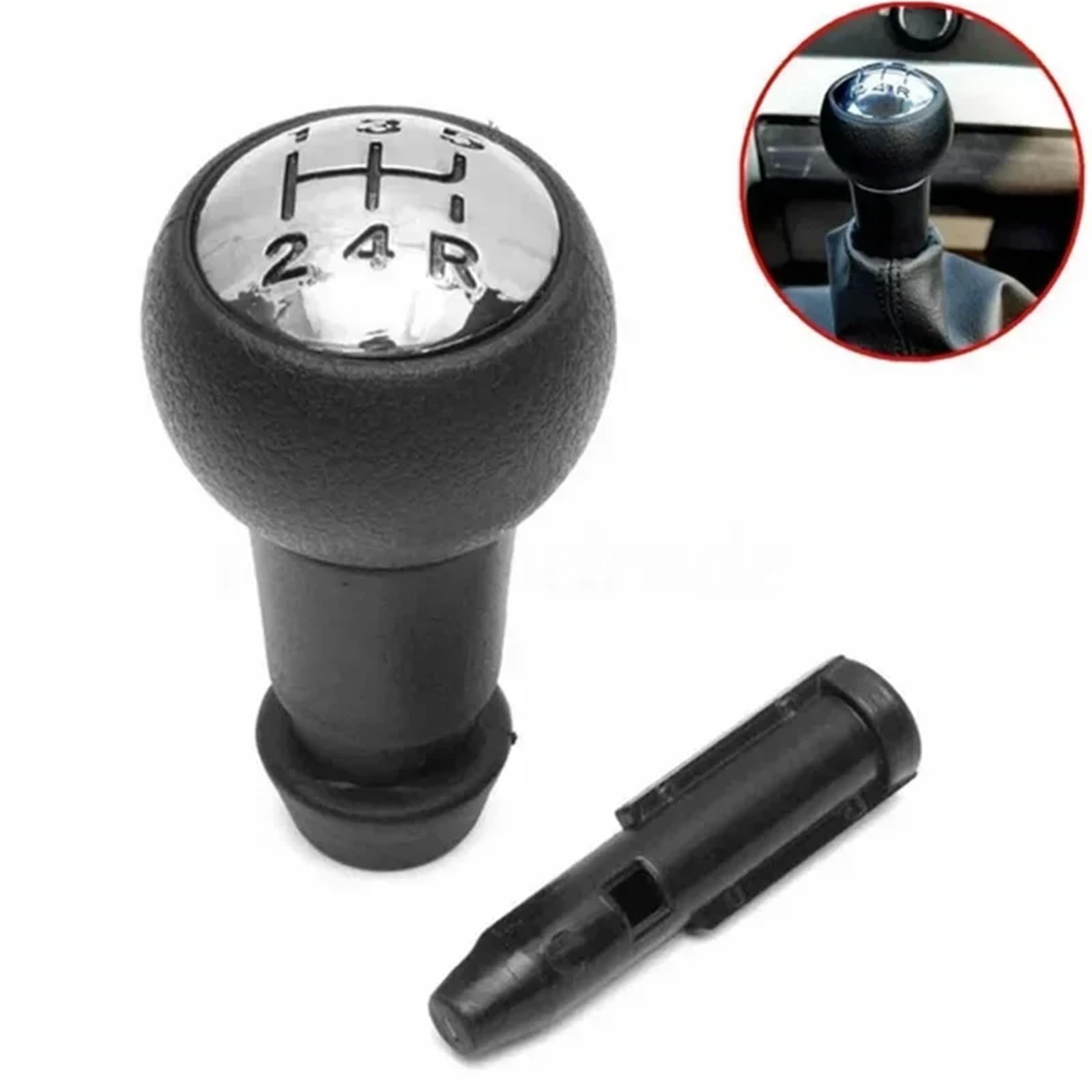 Schaltknäufe Für Citroen Für C1 Für C3 Für C4 Hebelwechselknopf Autozubehör Auto Schalthebel(Style Set) von Oxektgb