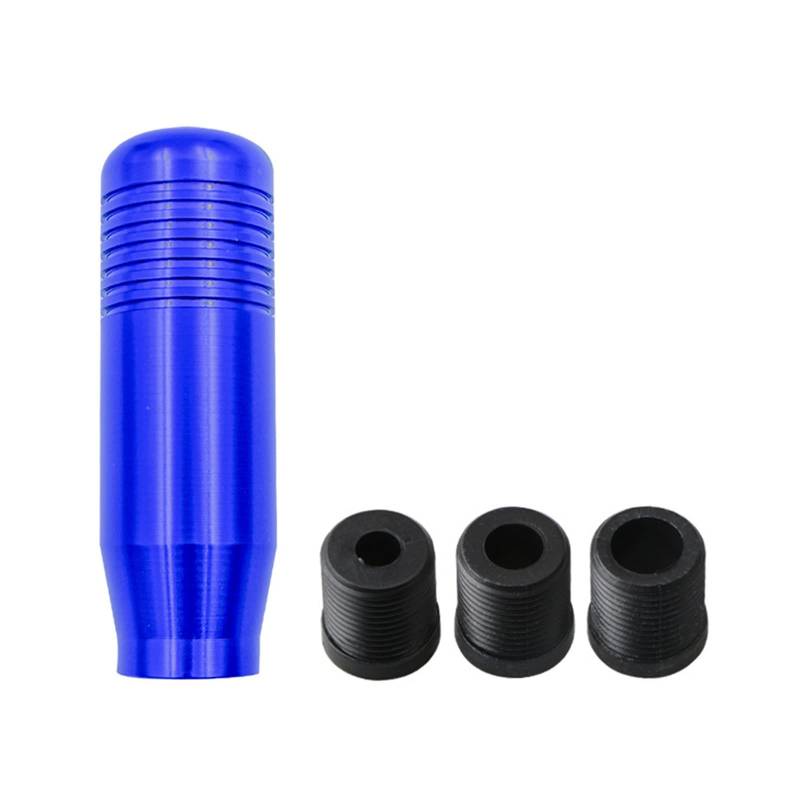 Schaltknäufe Universal Auto Aluminium Manuelle Schaltknauf Stick Manuelle Übertragung Gearstick Hebel Schaltknauf 8,5 cm Auto Schalthebel(Blue) von Oxektgb