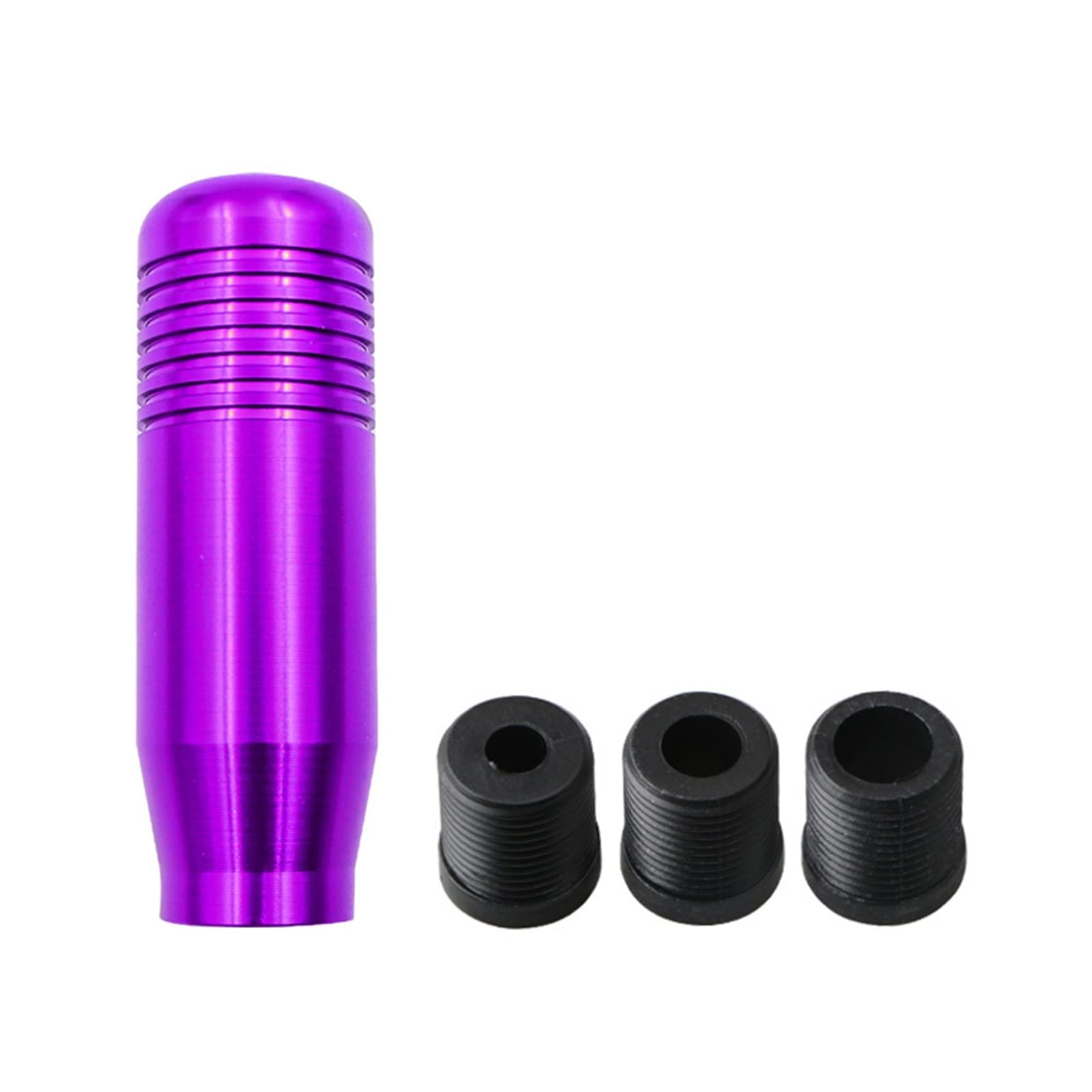 Schaltknäufe Universal Auto Aluminium Manuelle Schaltknauf Stick Manuelle Übertragung Gearstick Hebel Schaltknauf 8,5 cm Auto Schalthebel(Purple) von Oxektgb