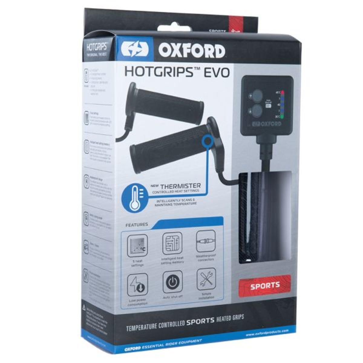 OXFORD EL422 Evo Sports Thermistor Steuerung Hotgrip OXFORD EL422 Evo Sports Thermistor Steuerung Hotgrip von Oxford