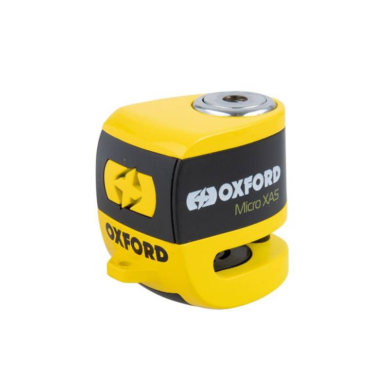 OXFORD LK213 XA5 Mikro Alarm Rabatt Sperren, Gelb/Schwarz von Oxford