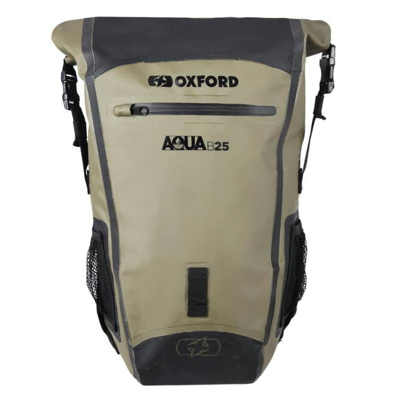 Oxford - Aqua B-25 Hydro Rucksack, Khaki/Schwarz, 25 l von Oxford