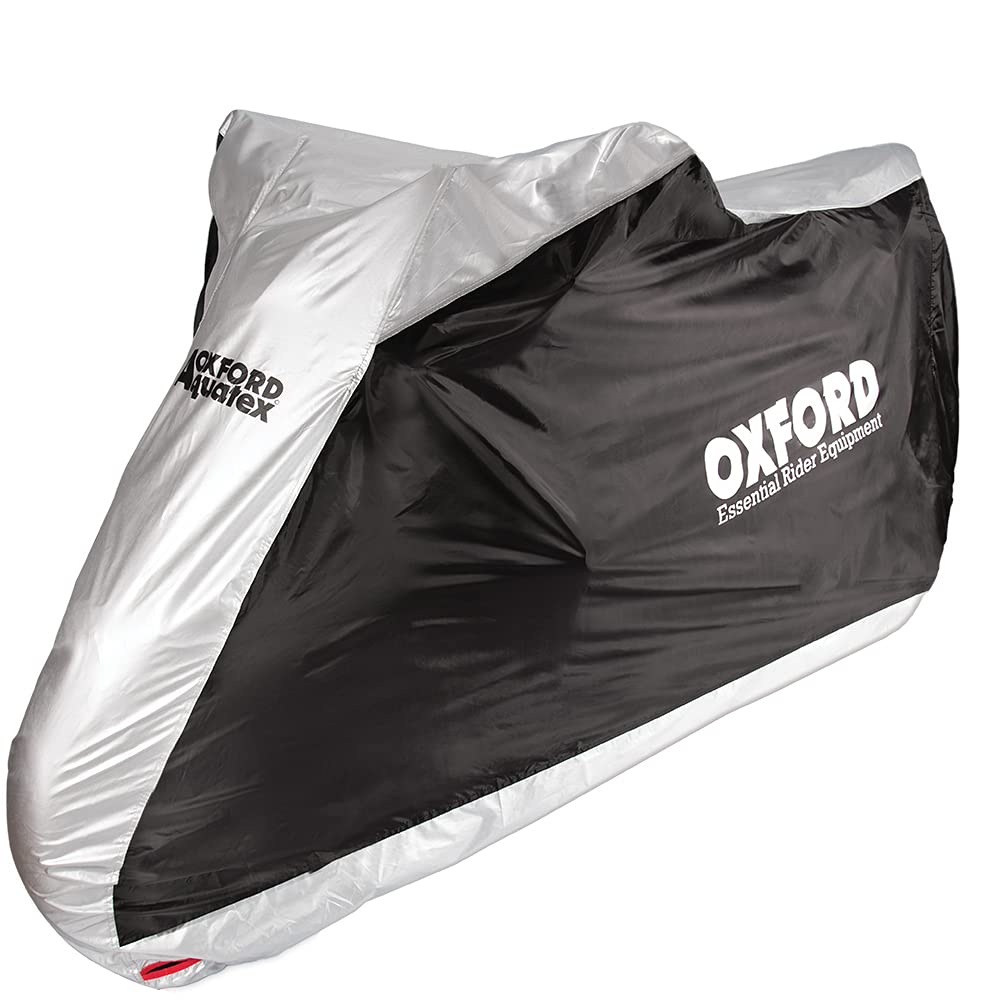 Oxford 2016 Aquatex wasserdichte Motorradhülle, XL, Schwarz/Grau Oxford 2016 Aquatex wasserdichte Motorradhülle, XL, Schwarz/Grau von Oxford