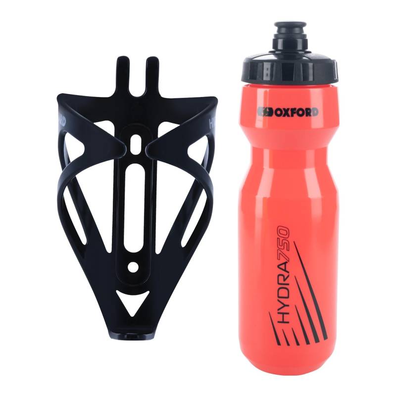 Oxford Fahrradflaschenhalter und 750 ml rote BPA-freie Wasserflaschen-Set – langlebiger, mattschwarzer Käfig, universelle Passform für Rennräder und Mountainbikes, einfache Installation – perfekt für Oxford Fahrradflaschenhalter und 750 ml rote BPA-freie Wasserflaschen-Set – langlebiger, mattschwarzer Käfig, universelle Passform für Rennräder und Mountainbikes, einfache Installation – perfekt für von Oxford