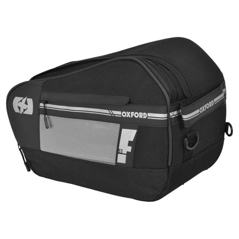 Oxford Gepäck F1 groß 55 Liter Motorrad Panniers - Schwarz von Oxford
