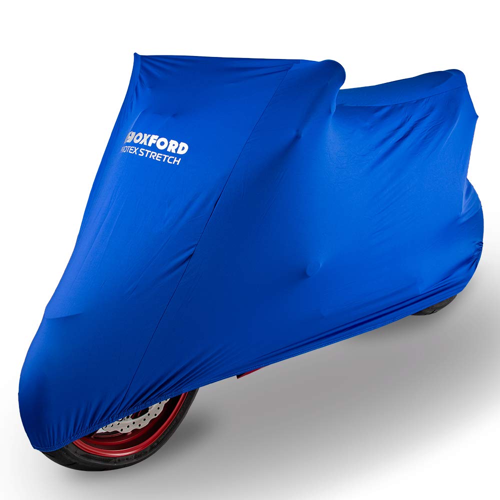 Oxford PROTEX Premium Stretch-Passform Innenraum Motorrad Abdeckung - Blau, XL Oxford PROTEX Premium Stretch-Passform Innenraum Motorrad Abdeckung - Blau, XL von Oxford