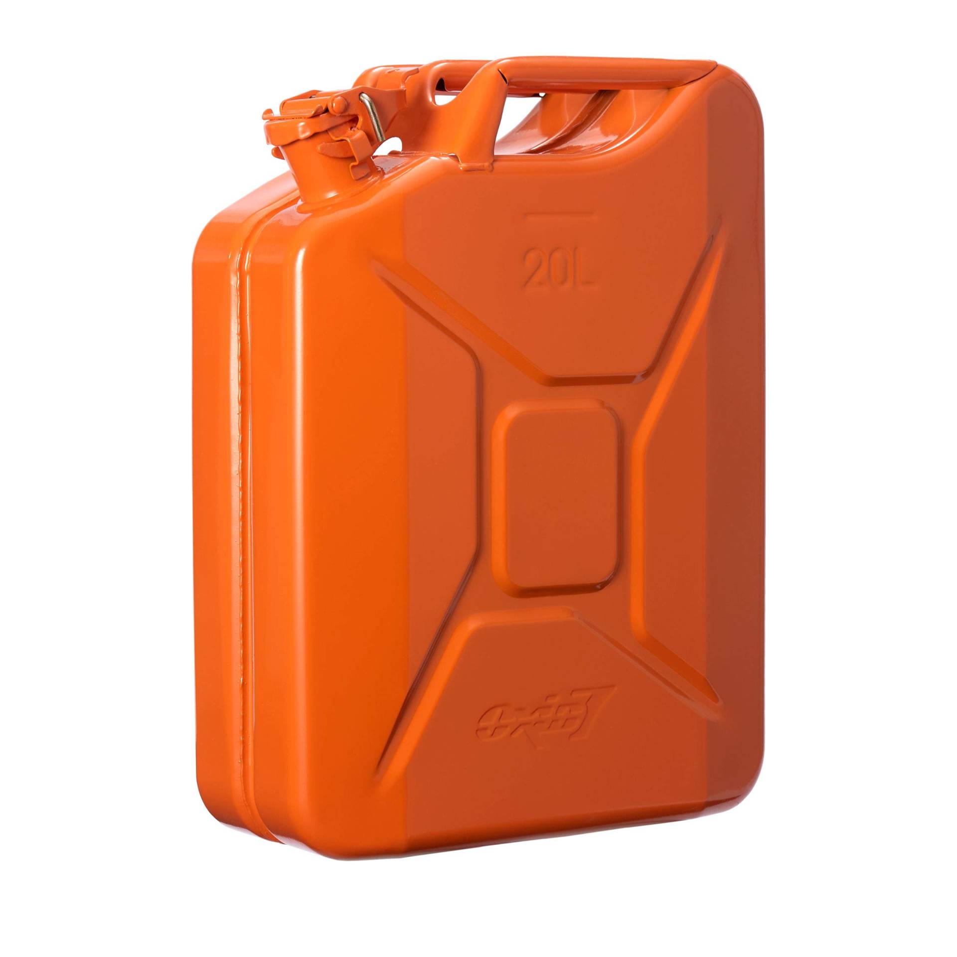 Oxid7 Kraftstoffkanister 20 Liter aus Metall mit Bajonettverschluss | Benzin, Diesel & Bio-Ethanol geeignet | 20L Benzin-Kanister mit UN-Zulassung & Bauart geprüft Oxid7 Kraftstoffkanister 20 Liter aus Metall mit Bajonettverschluss | Benzin, Diesel & Bio-Ethanol geeignet | 20L Benzin-Kanister mit UN-Zulassung & Bauart geprüft von Oxid7