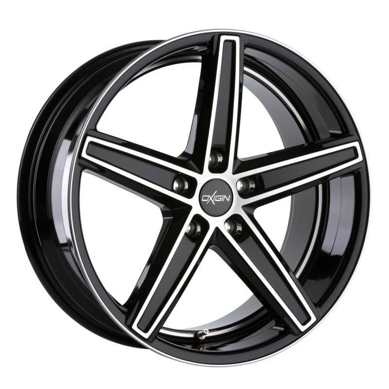 OXIGIN 18 Concave black full polish 9,5x19 ET35 5.00x114.30 Hub Bore 72.60 mm - Alu felgen von Oxigin
