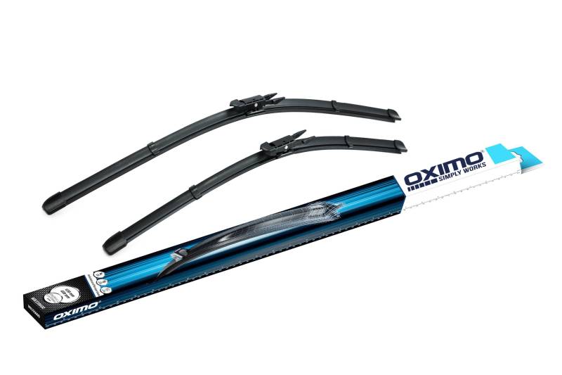 OXIMO Scheibenwischer Auto - Wischerblätter Set für Frontscheibe 650 mm/400 mm - Autoscheibenwischer - Corsa D, Corsa E von Oximo