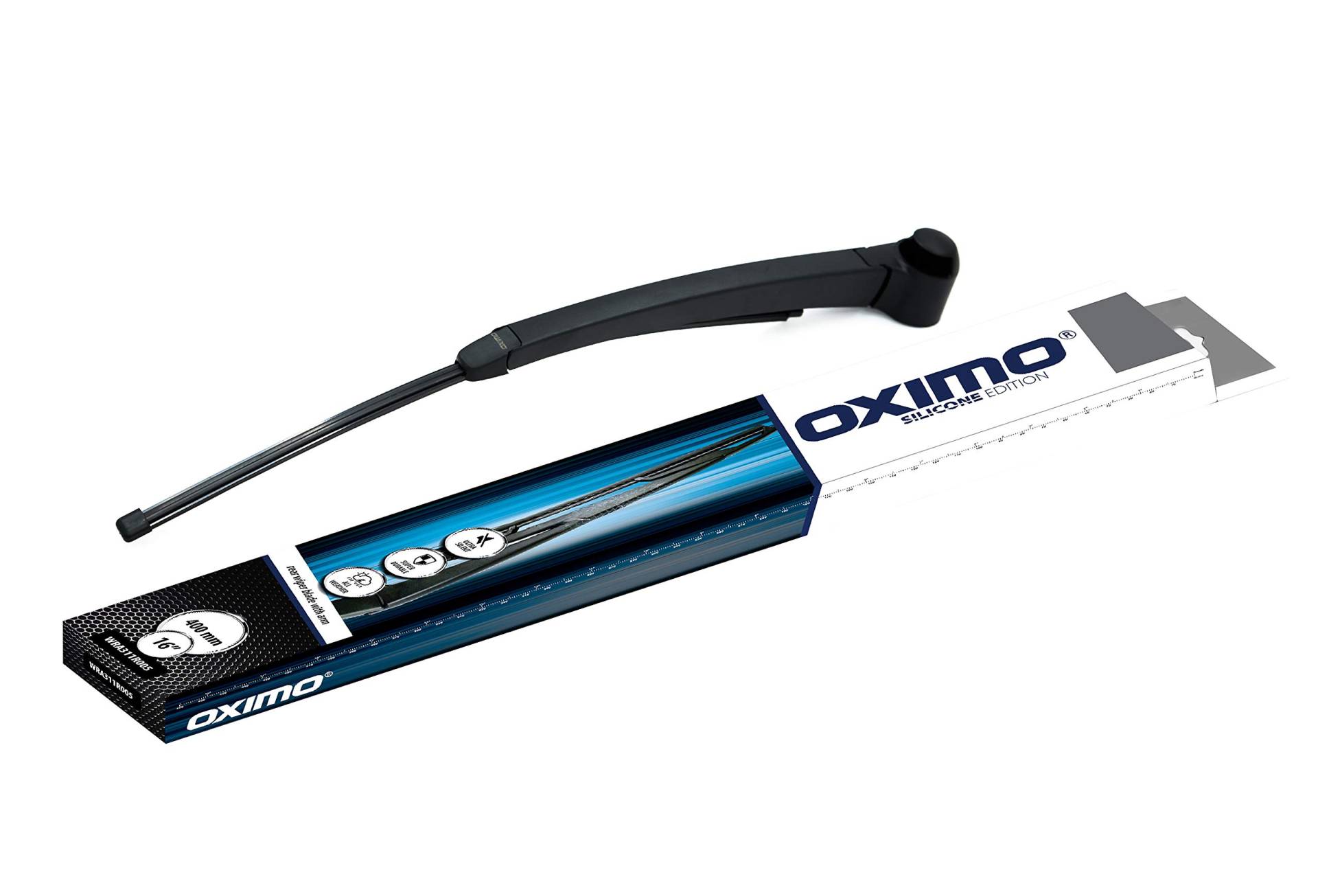 OXIMO Scheibenwischer Auto - Wischerblatt für Frontscheibe 350 mm - Autoscheibenwischer - Kompatibel mit SKODA Fabia (II 5J5) von Oximo