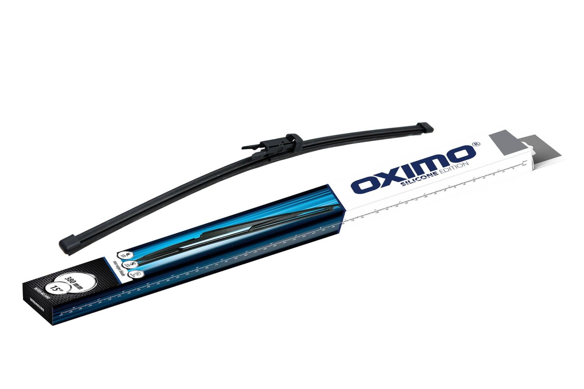 OXIMO Scheibenwischer Auto - Wischerblatt für Frontscheibe 350 mm - Autoscheibenwischer - Kompatibel mit FIAT Doblo (II, 152, 263 rear 1-door), MERCEDES Viano (W639), von Oximo