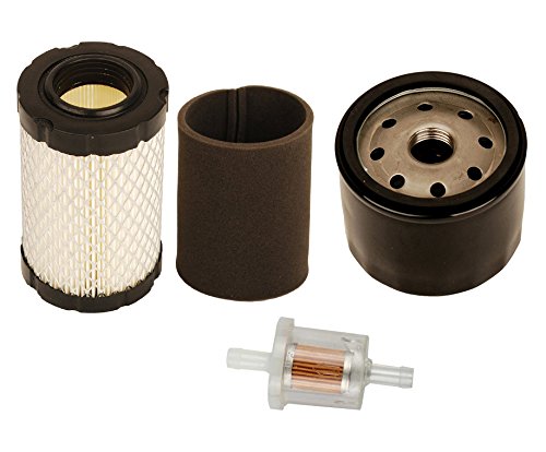 OxoxO 492056 Oil Filter With 796031 Air Filter Pre Filter 691035 Fuel Filter Compatible with Briggs & Stratton 31A507 31A607 31A677 31A707 31A807 von OxoxO