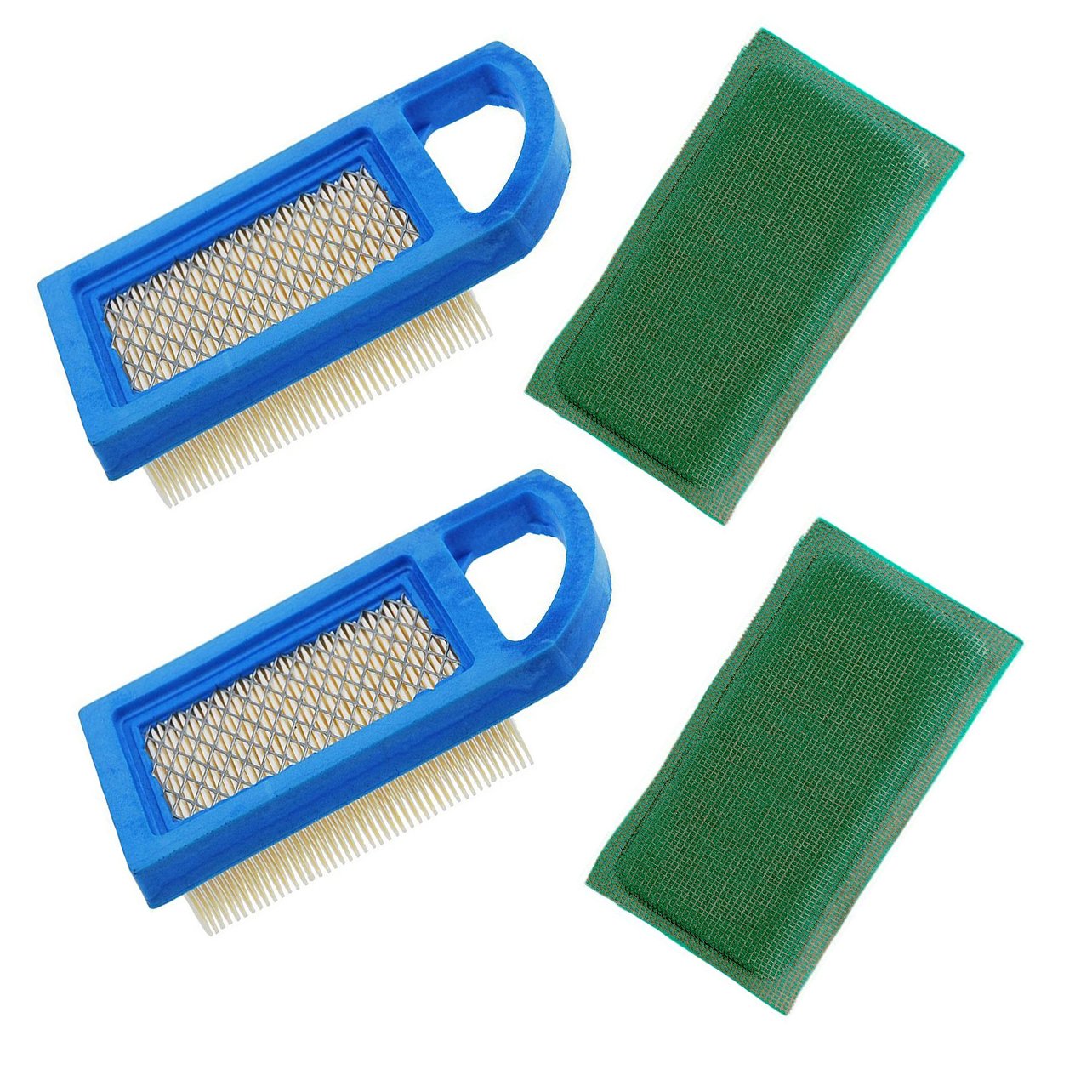OxoxO 613022 Luftfilter mit 697292 Vorfilter Compatible with Briggs & Stratton 10-PS-Motoren Ersetzen Sie 697152 650821 697775-Pack of 2 OxoxO 613022 Luftfilter mit 697292 Vorfilter Compatible with Briggs & Stratton 10-PS-Motoren Ersetzen Sie 697152 650821 697775-Pack of 2 von OxoxO