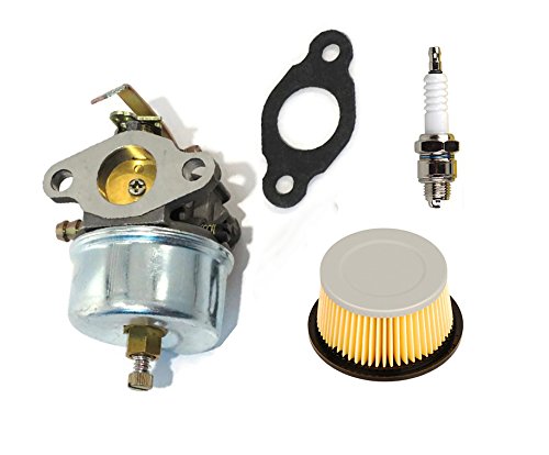 OxoxO 632230 632272 Vergaser-Kit mit 30727 30604 Luftfilterdichtung, Zündkerze für Tecumseh H30 H50 H60 H60 Motoren OxoxO 632230 632272 Vergaser-Kit mit 30727 30604 Luftfilterdichtung, Zündkerze für Tecumseh H30 H50 H60 H60 Motoren von OxoxO