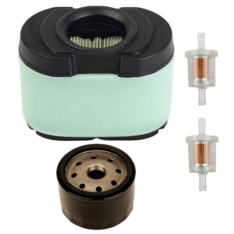 OxoxO 792105 Luftfilter mit 492056 Ölfilter 493629 Kraftstofffilter kompatibel mit Briggs & Stratton 792105 40777 John Deere Z245 Z425 LA155 von OxoxO