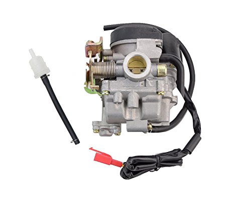 OxoxO Carburetor PD18J Compatible with 4 Stroke GY6 49CC 50CC Scooter Moped Most Chinese Brand Taotao Kymco Qingqi Sunl Roketa Baja Zongshen von OxoxO