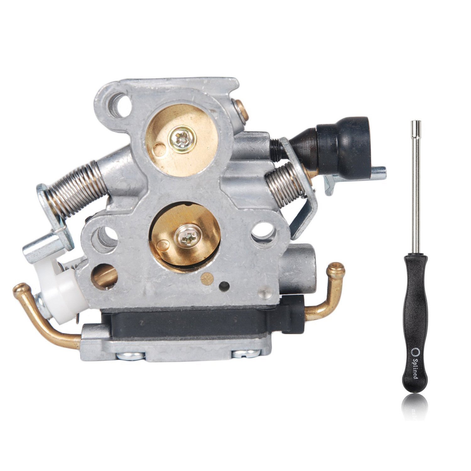 OxoxO Ersatz Vergaser für Husqvarna 135 140 140E 435 435E 440 440E Jonsared McCulloch CS410 CS2240 S 506450501 & Einstellschraubendreher Einstellwerkzeug OxoxO Ersatz Vergaser für Husqvarna 135 140 140E 435 435E 440 440E Jonsared McCulloch CS410 CS2240 S 506450501 & Einstellschraubendreher Einstellwerkzeug von OxoxO