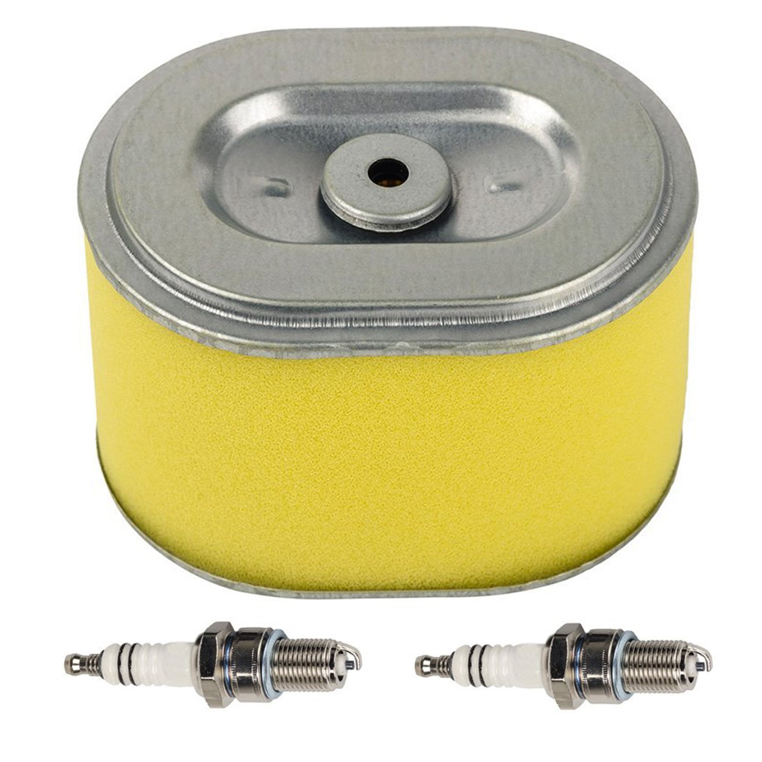 OxoxO Luftfilter mit 2 Zündkerzen Compatible with Honda GX140 GX160 GX200 5,5 PS 6,5 PS Motorgenerator Wasserpumpe Hohe Qualität OxoxO Luftfilter mit 2 Zündkerzen Compatible with Honda GX140 GX160 GX200 5,5 PS 6,5 PS Motorgenerator Wasserpumpe Hohe Qualität von OxoxO