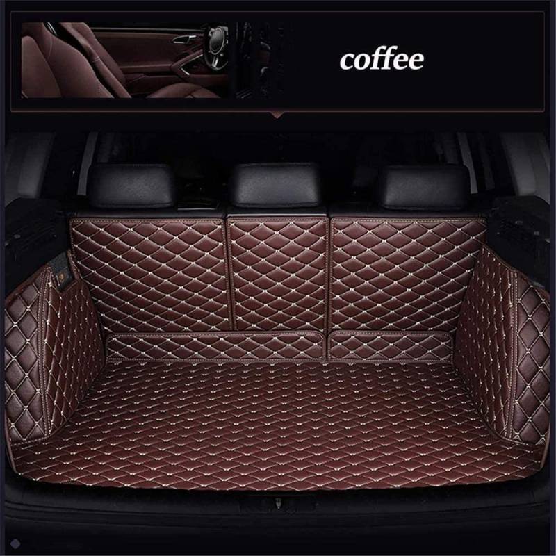 OxxPro Kofferraummatte Kofferraumwanne für Mini Cooper S Jcw F54 F55 F56 F60 R60 Clubman Countryman Kofferraumschutz Autozubehör, Kaffee von OxxPro