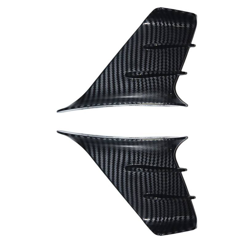 Allgemeine Seitenflügels Spoiler Aerodynamische ABS Verkleidungsflügelflügel Deflektor Motorradzubehör Für Sportmodelle von Oxxggkao