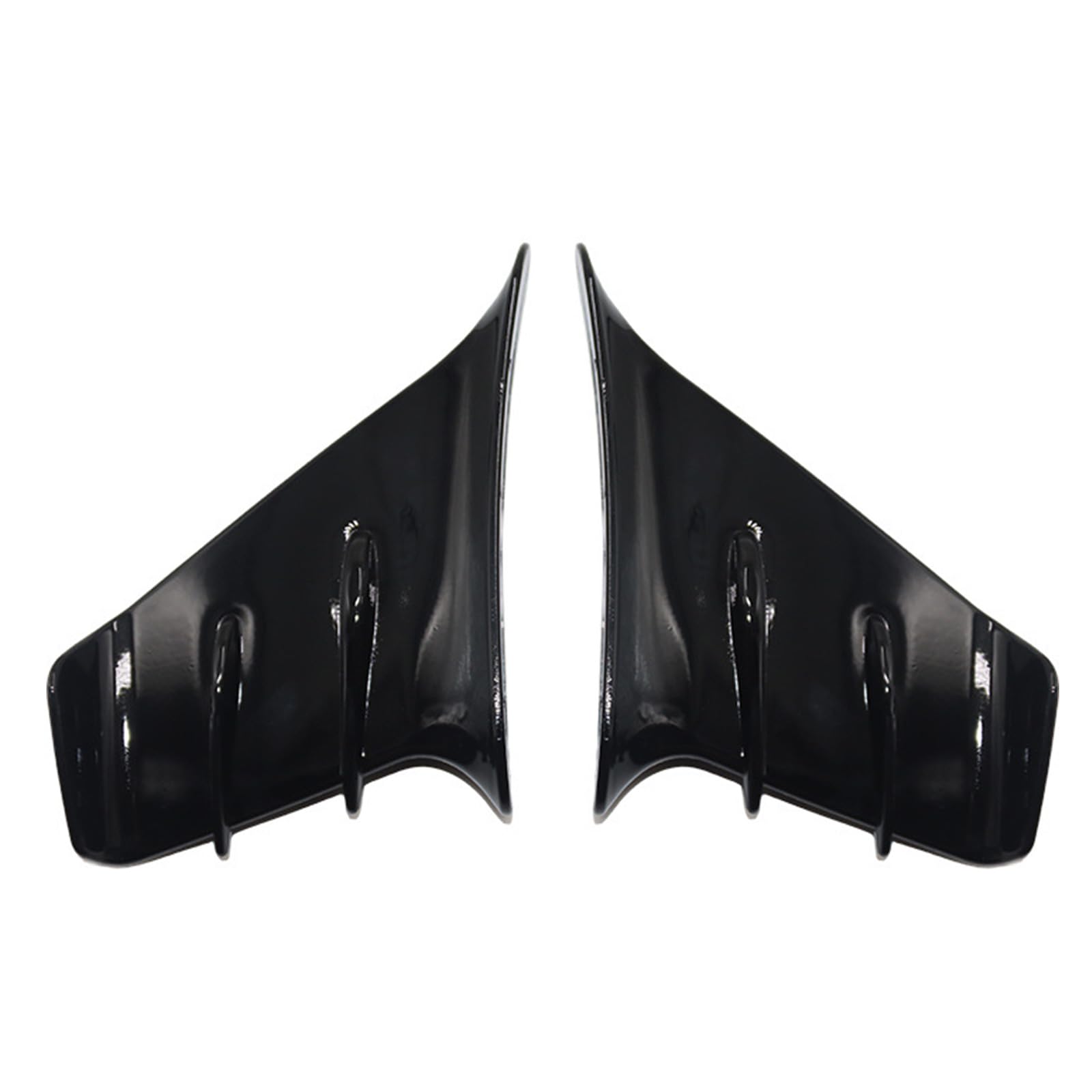 Allgemeine Seitenflügels Spoiler Aerodynamische ABS Verkleidungsflügelflügel Deflektor Motorradzubehör Für Sportmodelle von Oxxggkao