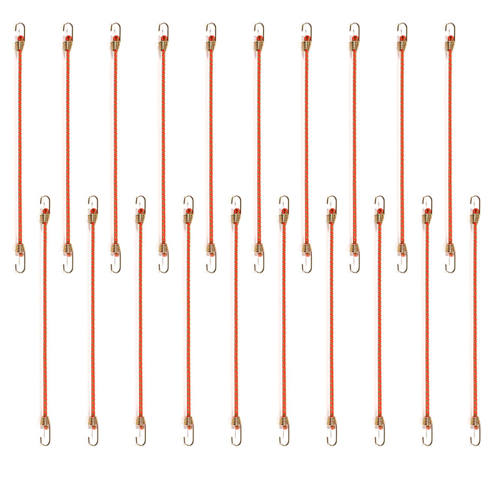 Bungee Kabel Mit Haken 20pcs Heavy Bungee Cord Gepäckgurt Elastischer Bungee Riemen Zum Sicherungsschaden Für Tarke Gepäckzelt Bungee Kabel Mit Haken 20pcs Heavy Bungee Cord Gepäckgurt Elastischer Bungee Riemen Zum Sicherungsschaden Für Tarke Gepäckzelt von Oxxggkao