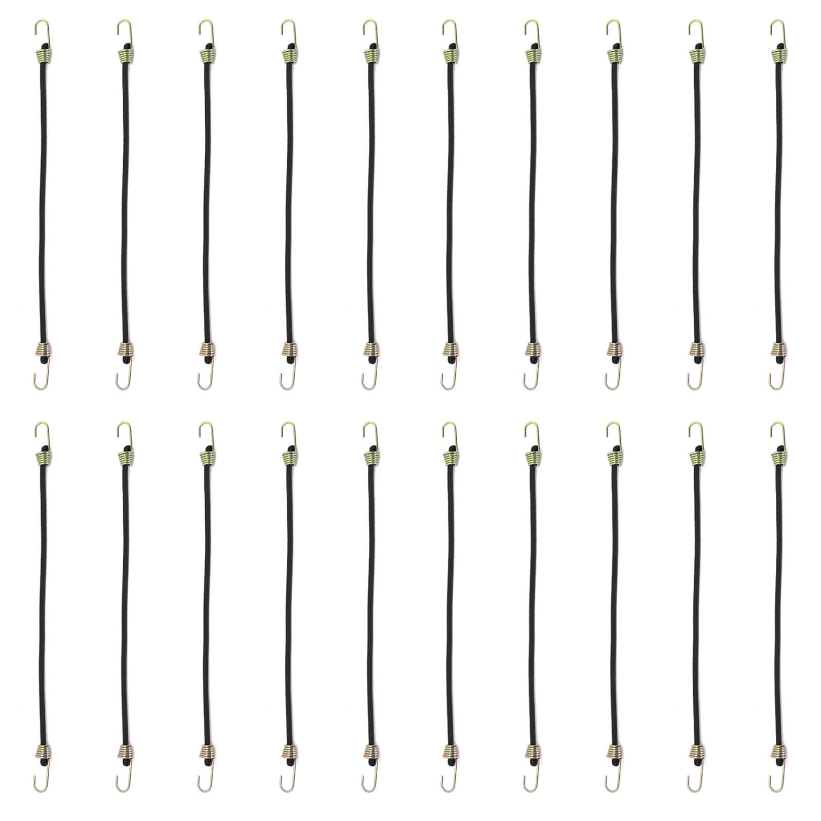 Bungee Kabel Mit Haken 20pcs Heavy Bungee Cord Gepäckgurt Elastischer Bungee Riemen Zum Sicherungsschaden Für Tarke Gepäckzelt Bungee Kabel Mit Haken 20pcs Heavy Bungee Cord Gepäckgurt Elastischer Bungee Riemen Zum Sicherungsschaden Für Tarke Gepäckzelt von Oxxggkao