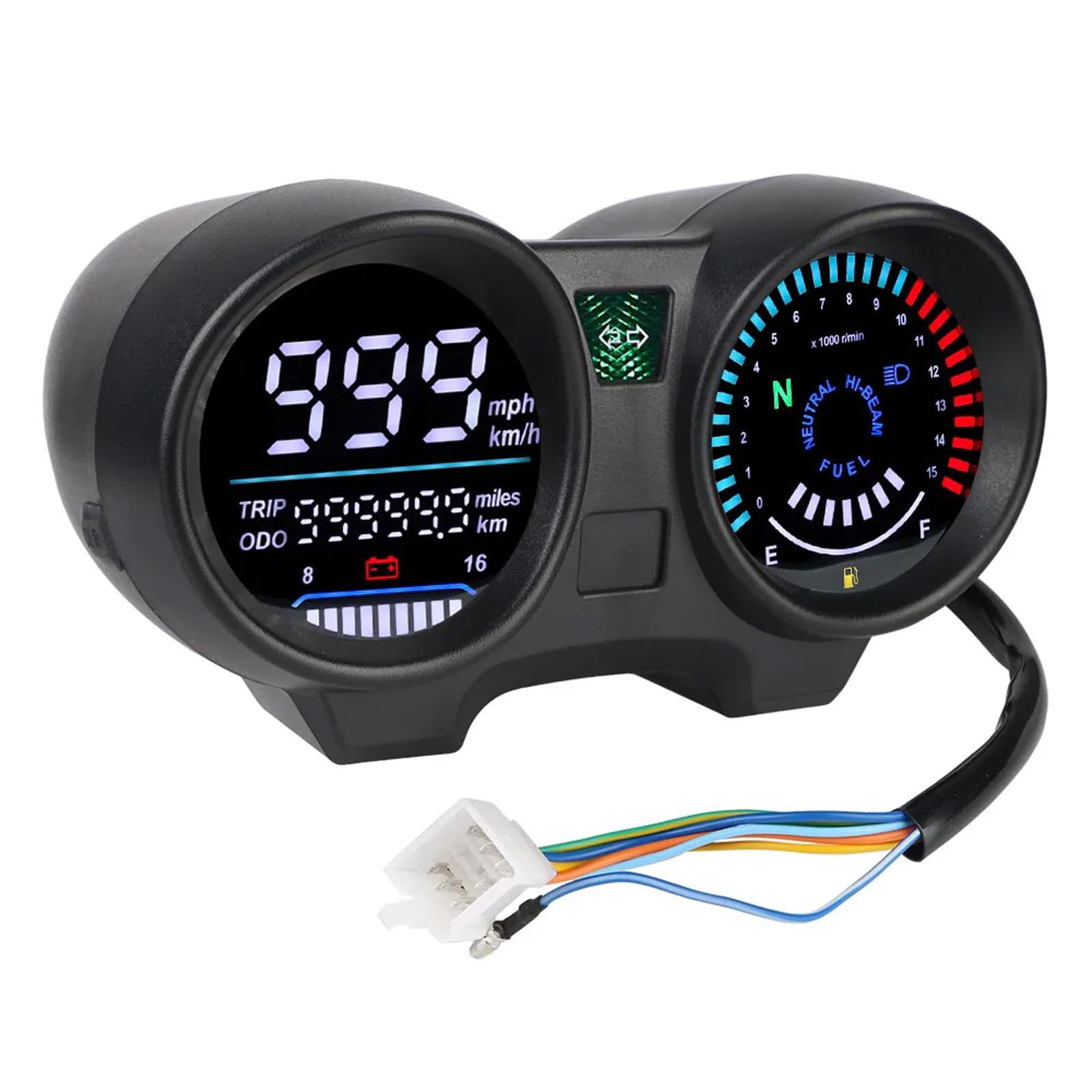 Oxxggkao 12 V Dashboard Instrument Panel Messgerät Löschen Sie Große Anzeigen Genauer Geschwindigkeit Und Entfernungsmesswerte Für CG150 Lüfter 150 Oxxggkao 12 V Dashboard Instrument Panel Messgerät Löschen Sie Große Anzeigen Genauer Geschwindigkeit Und Entfernungsmesswerte Für CG150 Lüfter 150 von Oxxggkao