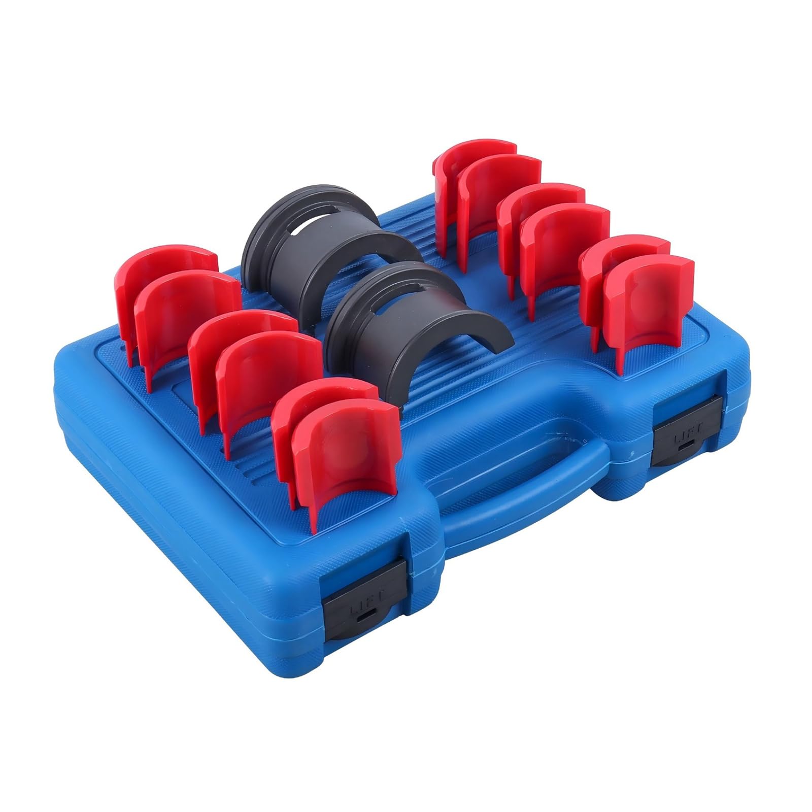 Oxxggkao Gabel Dichtungs Treiber Werkzeug Set Motorradzubehör Mit Lagerbox 35 Mm-50 Mm Einstellbar Oxxggkao Gabel Dichtungs Treiber Werkzeug Set Motorradzubehör Mit Lagerbox 35 Mm-50 Mm Einstellbar von Oxxggkao