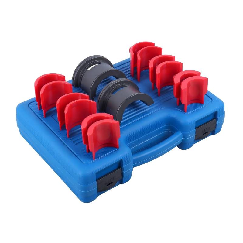 Oxxggkao Gabel Dichtungs Treiber Werkzeug Set Motorradzubehör Mit Lagerbox 35 Mm-50 Mm Einstellbar von Oxxggkao