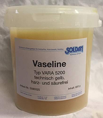 Soldan Vaseline Typ 5200 technisch 800g Schmiermittel Korrosionsschutz Universalfett von Oxycute GD