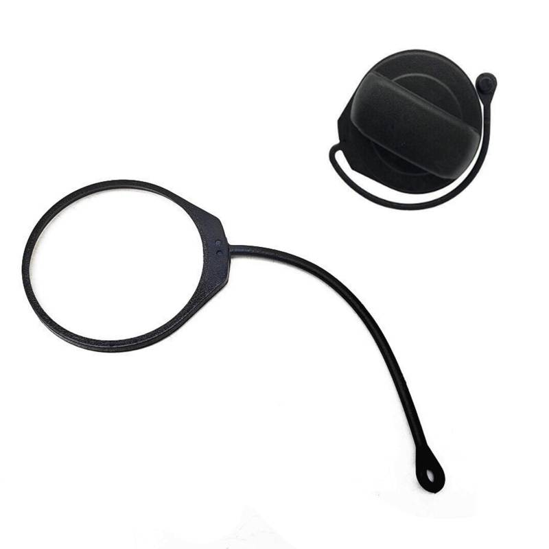 Tankdeckel Halteband,Tankdeckel Halteband Tankdeckel Gummiband,Tankdeckel Halteband Mit 2 Stück Stifte und 1Stück Schnappen,Schwarz Tankdeckel Halteband Ersatzteile,für die meisten Modelle von Oykrueats