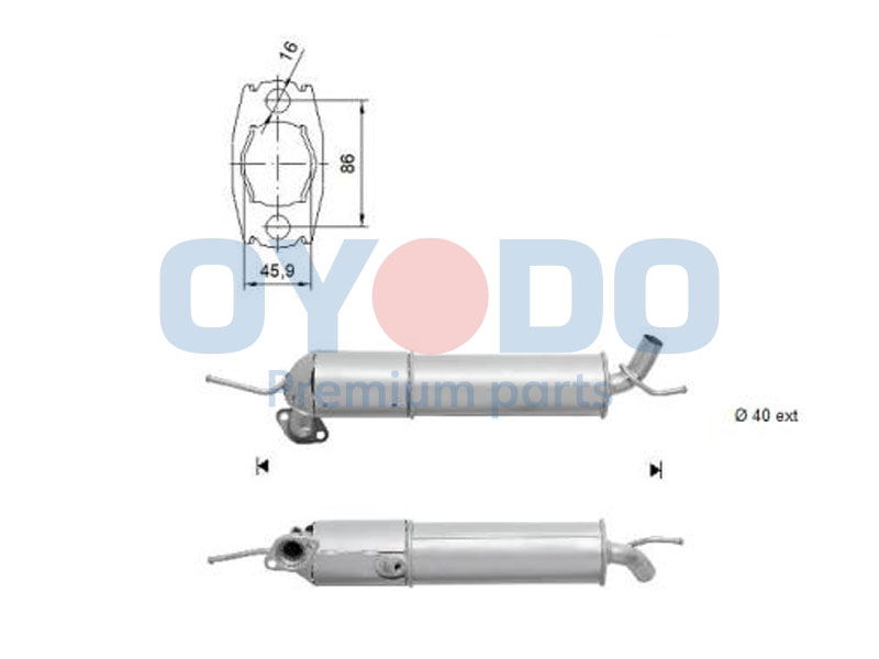 Katalysator Oyodo 10N0015-OYO Katalysator Oyodo 10N0015-OYO von Oyodo