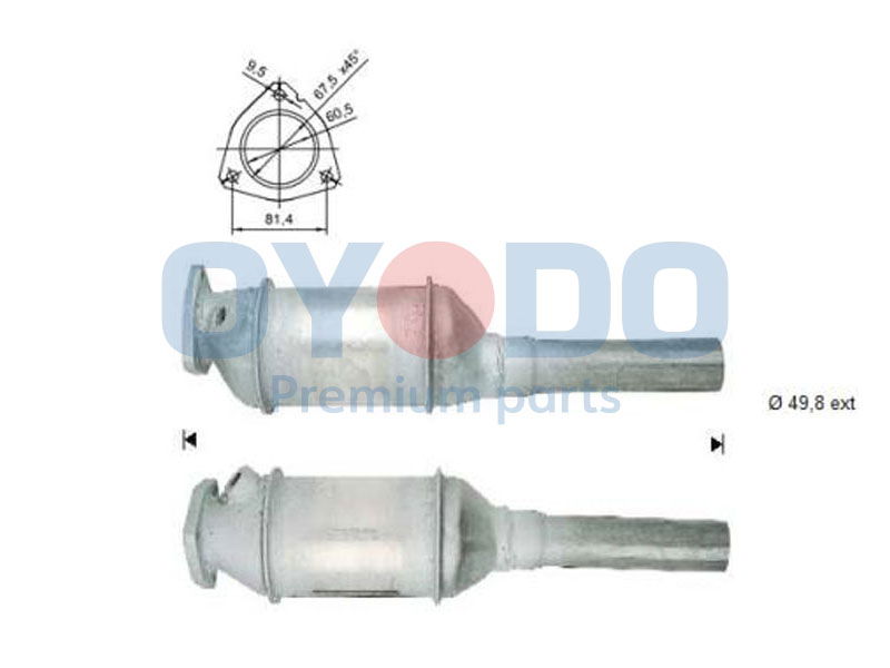 Katalysator Oyodo 10N0041-OYO Katalysator Oyodo 10N0041-OYO von Oyodo