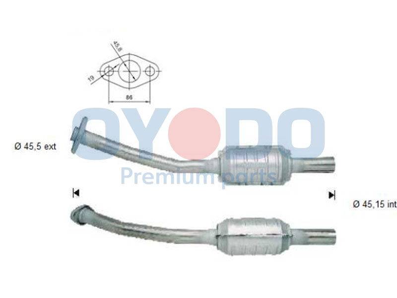 Katalysator Oyodo 10N0056-OYO von Oyodo