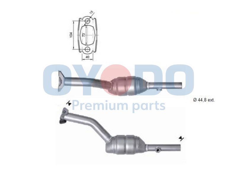 Katalysator Oyodo 10N0062-OYO Katalysator Oyodo 10N0062-OYO von Oyodo