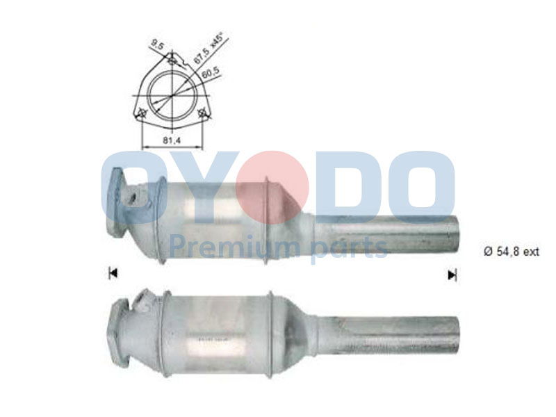 Katalysator Oyodo 10N0064-OYO Katalysator Oyodo 10N0064-OYO von Oyodo