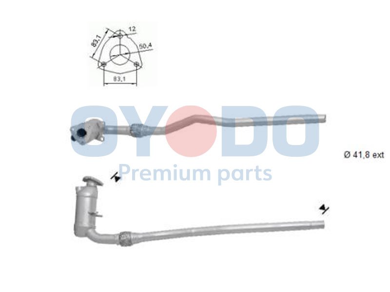 Katalysator Oyodo 10N0087-OYO von Oyodo